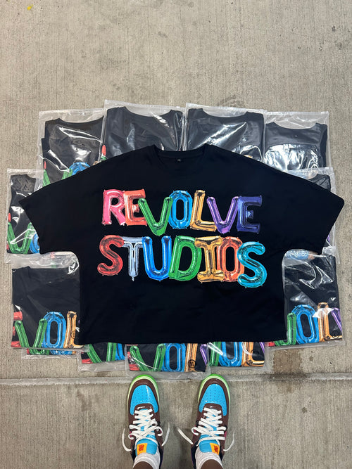 BLACK “BALLON” TEE